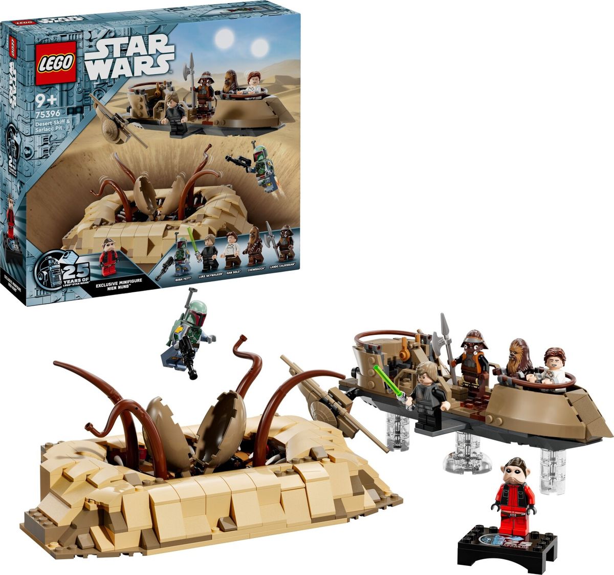 Lego Star Wars - ørkenskib Og Sarlacc Hul - 75396