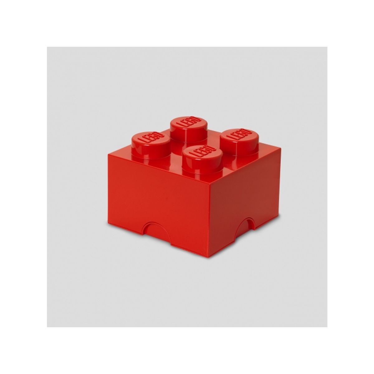 Lego Storage Brick 4 - Opbevaringsboks - Rød