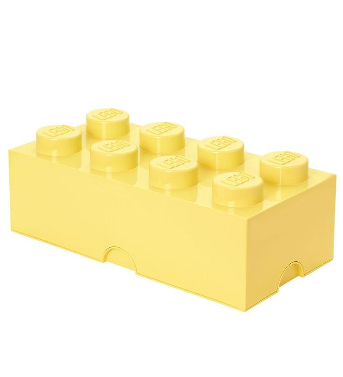 LEGO ® Storage Opbevaringsboks - 8 Knopper - 50x25x18 - Cool Yell