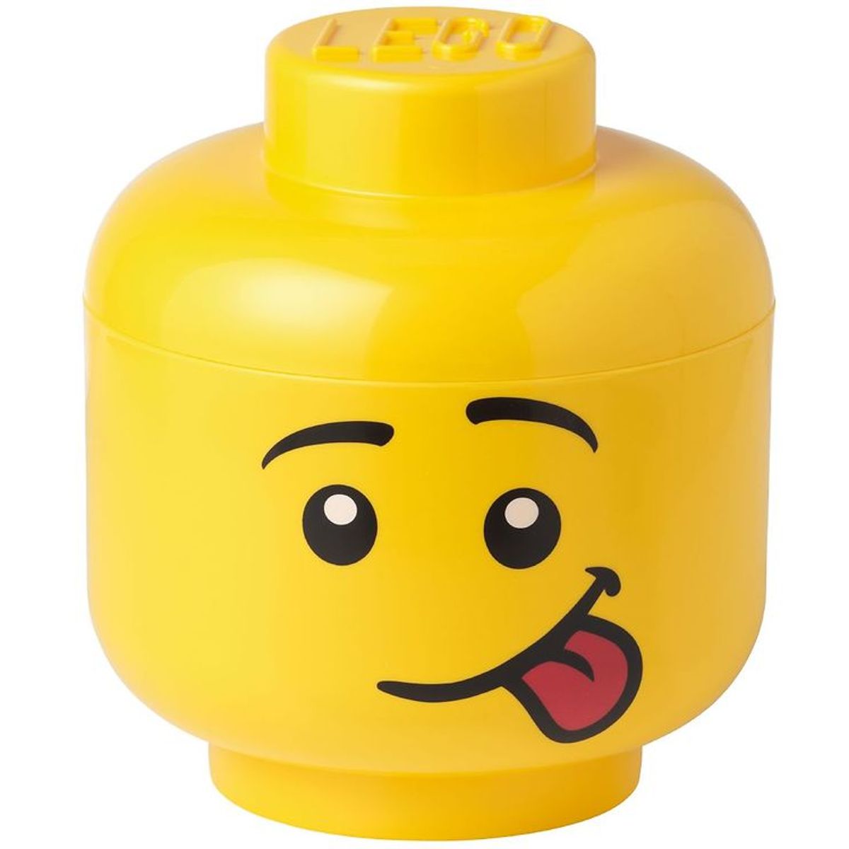 LEGO ® Storage Opbevaringsboks - Lille - Hoved - 19 cm - Skør