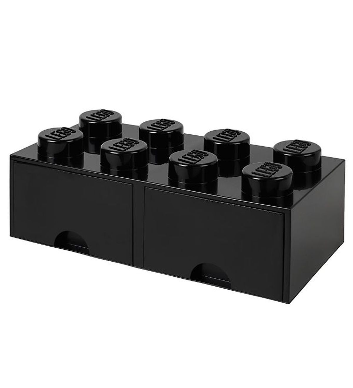 LEGO ® Storage Opbevaringsskuffe - 8 Knopper - 50x25x18 - Sort