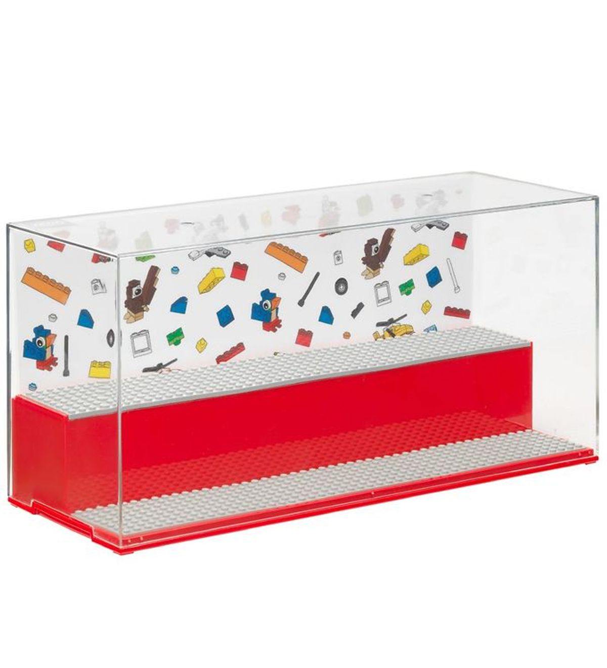 LEGO ® Storage Play & Display - 39 cm - Rød