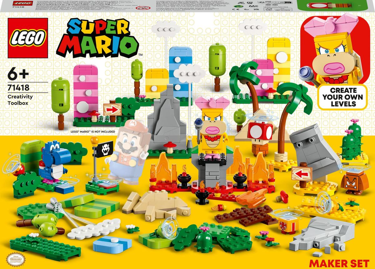 LEGO Super Mario 71418 Creativity Toolbox Maker Set