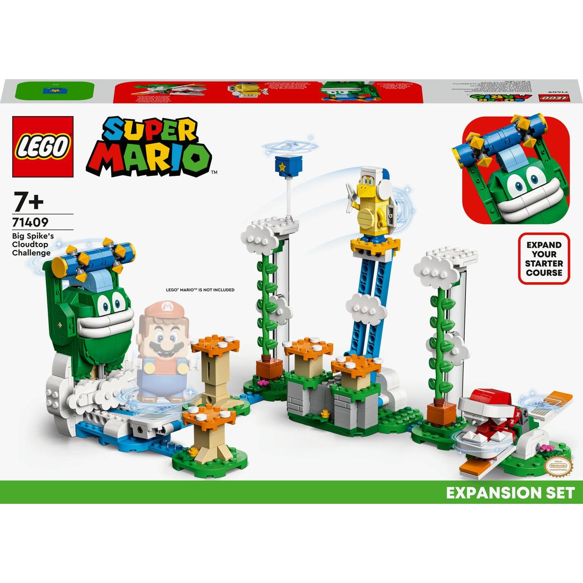 LEGO Super Mario - Big Spikeâs Cloudtop Challenge Expansion Set (71409)