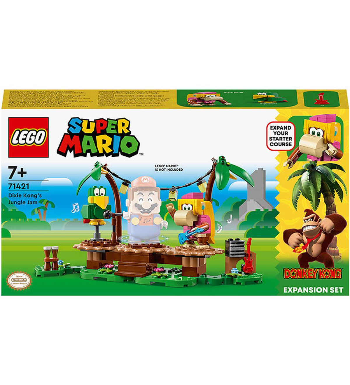 LEGO ® Super Mario - Dixie Kongs Jungle Jam 71421 - Udvidelsessæt