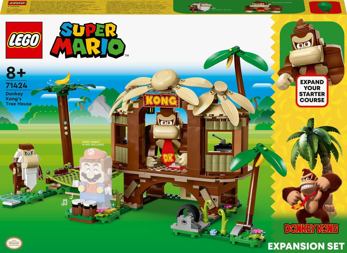 LEGO Super Mario - Donkey Kong's Tree House Expansion Set (71424)