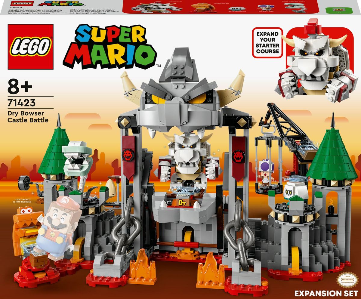 LEGO Super Mario - Dry Bowser Castle Battle Expansion Set (71423)