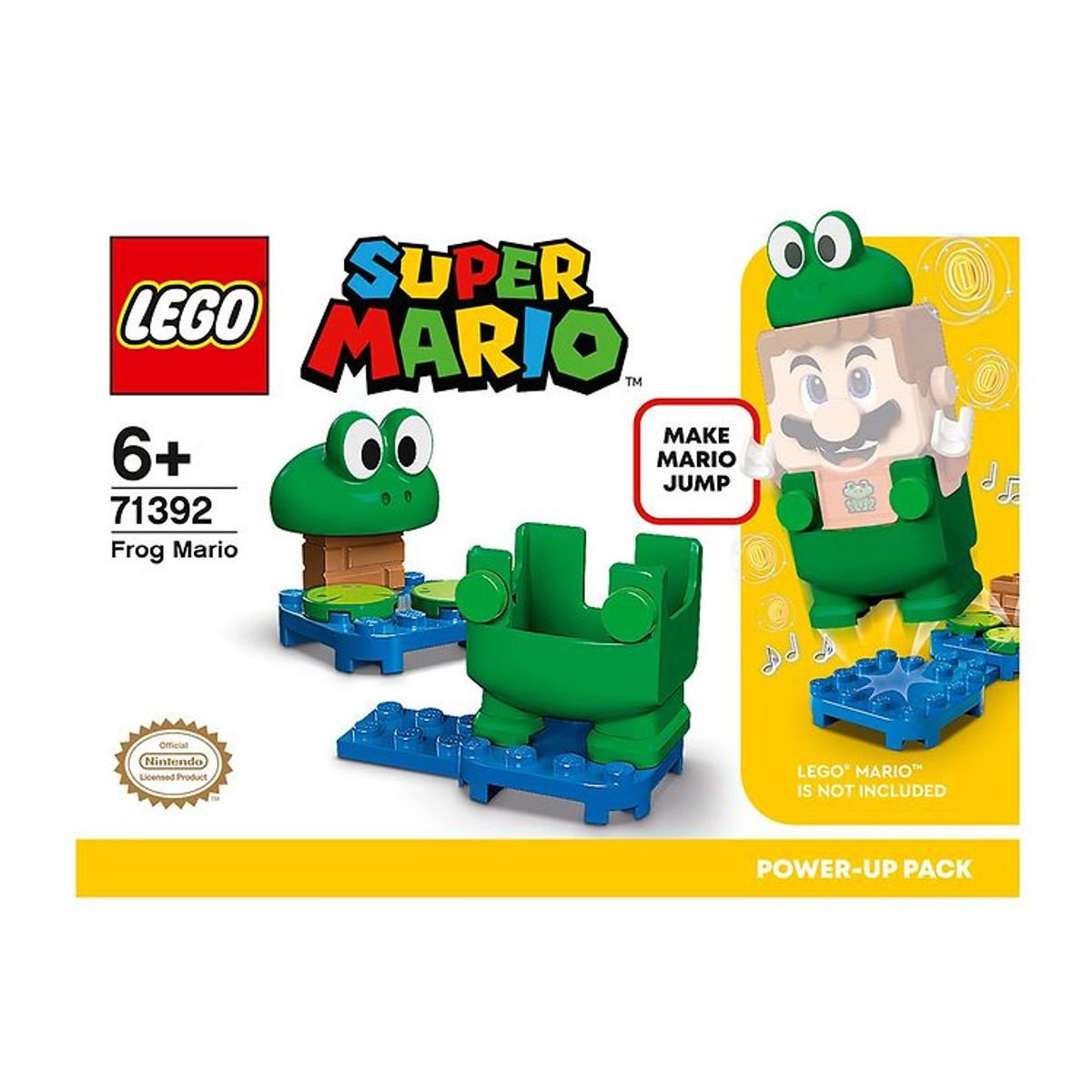 LEGO ® Super Mario - Frø-Mario Powerpakke 71392 - 11 Dele