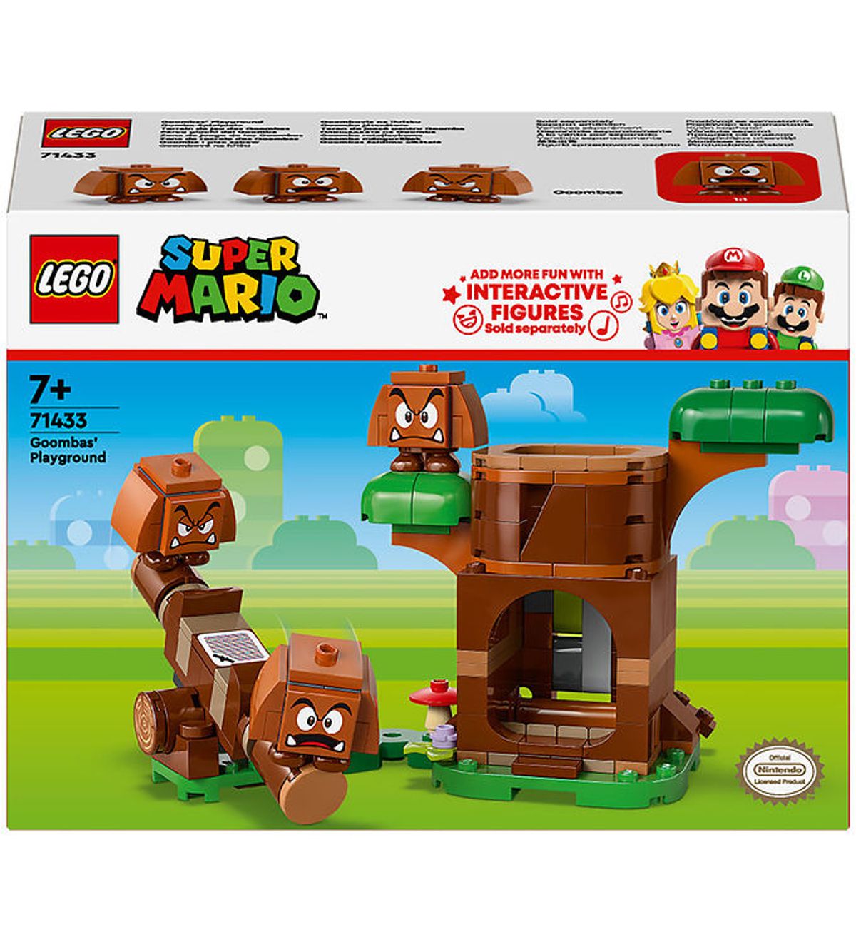 LEGO ® Super Mario - Goomba-Legeplads 71433 - 173 Dele