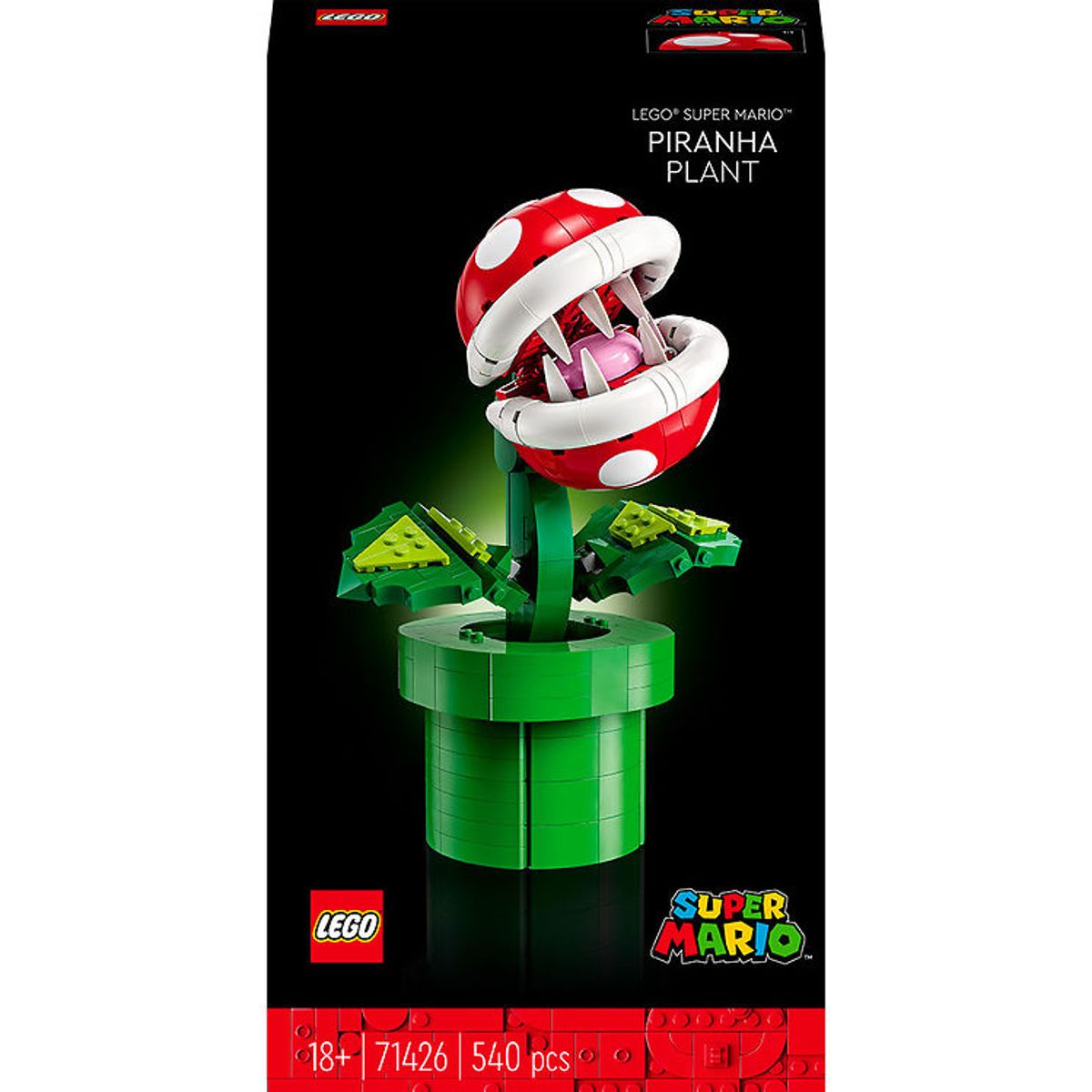 LEGO ® Super Mario - Kødædende Plante 71426 - 540 Dele