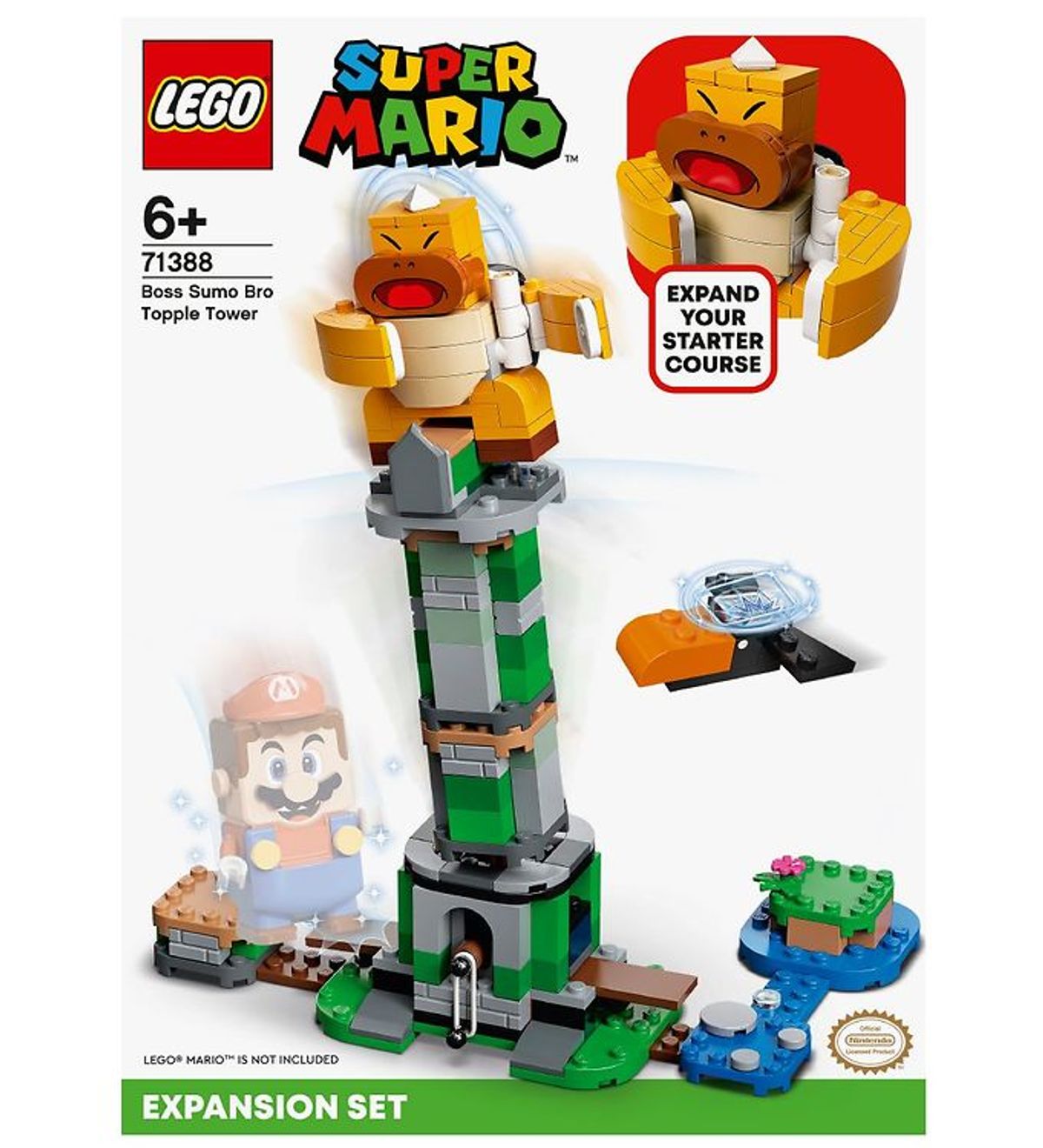 LEGO ® Super Mario - Sumo Bro-bossens Væltetårn - 71388