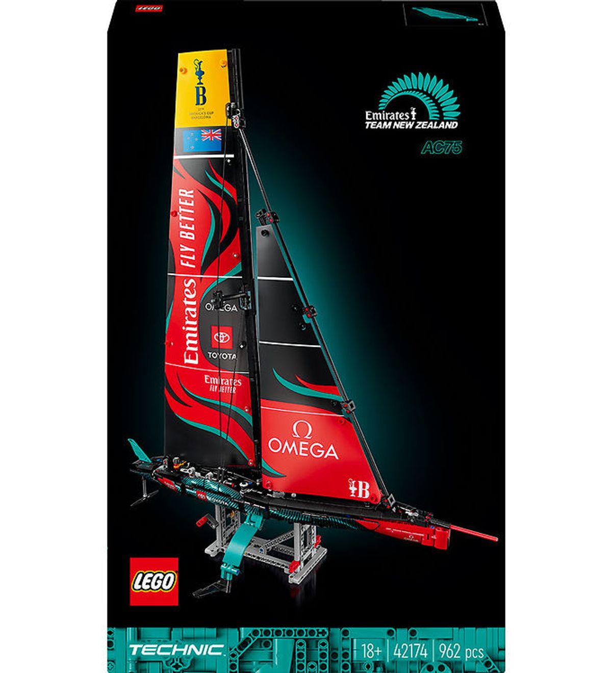 LEGO ® Technic - Emirates Team New Zealand AC75-yacht 42174 - 962