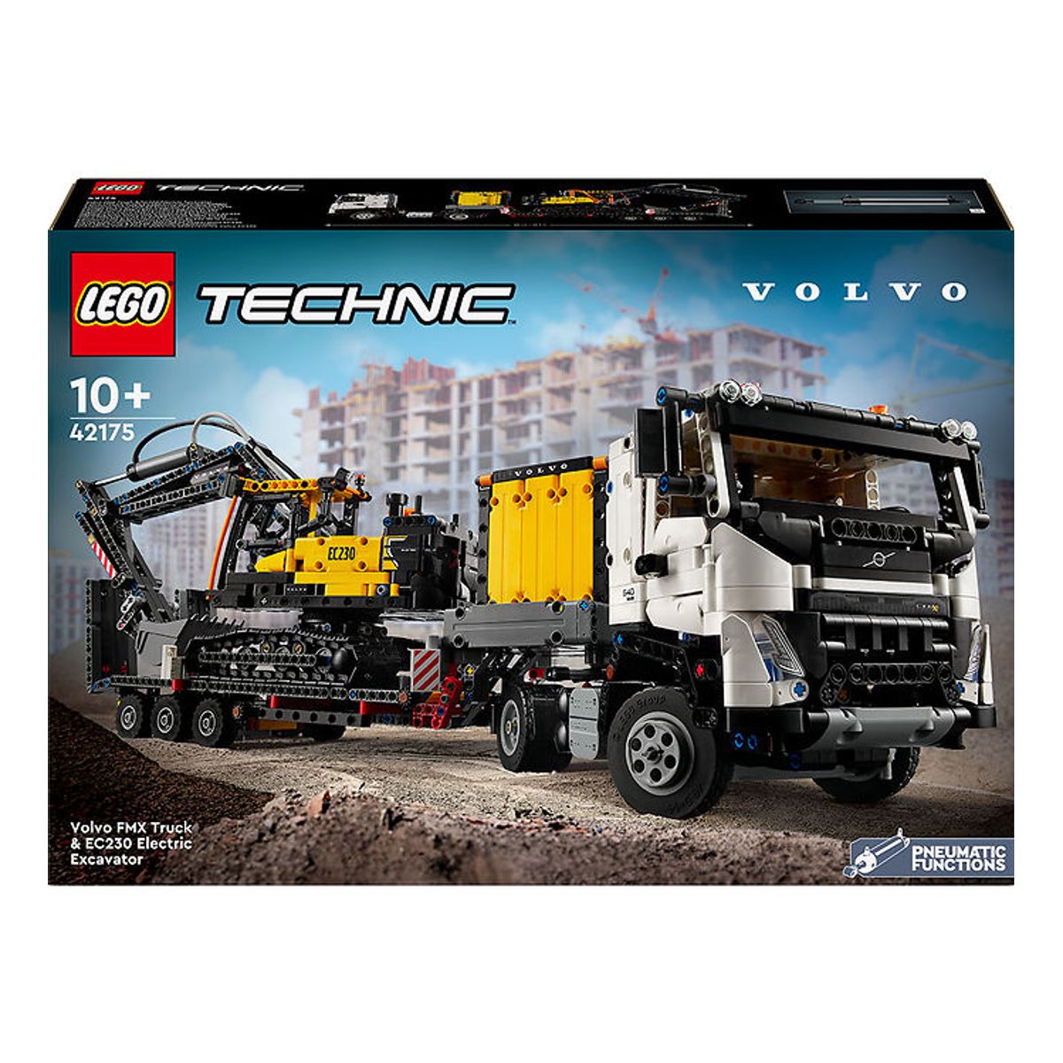 LEGO ® Technic - Volvo FMX-lastbil og EC230 Gravemaskin - 42175