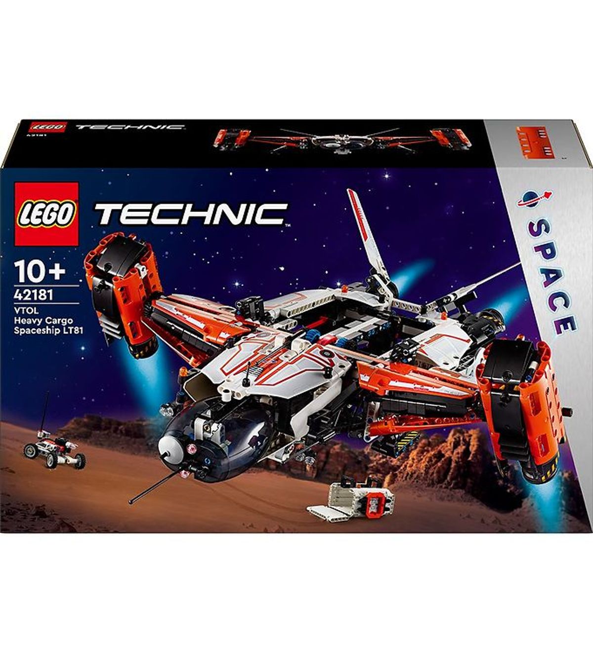 LEGO ® Technic - VTOL-transportrumskib LT81 42181 - 1365 Dele