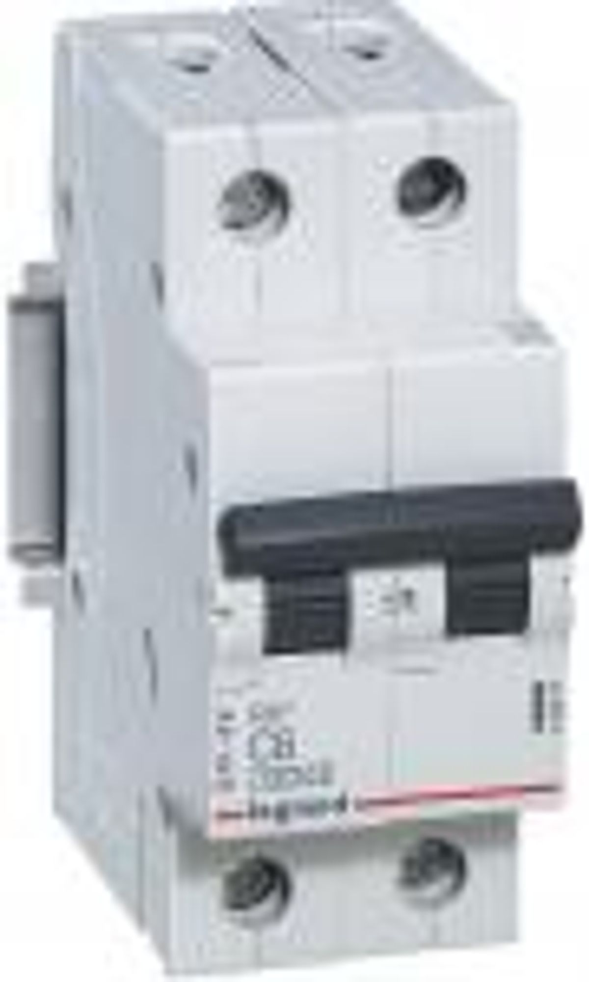 Legrand Automatsikring C 10A 1P+N, 2 modul, 6kA - RX3