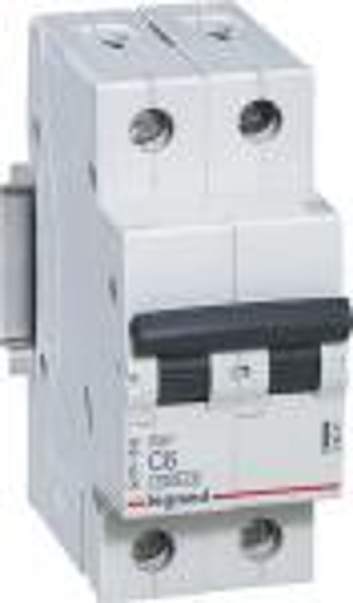 Legrand Automatsikring C 6A 2P, 2 modul, 6kA - RX3