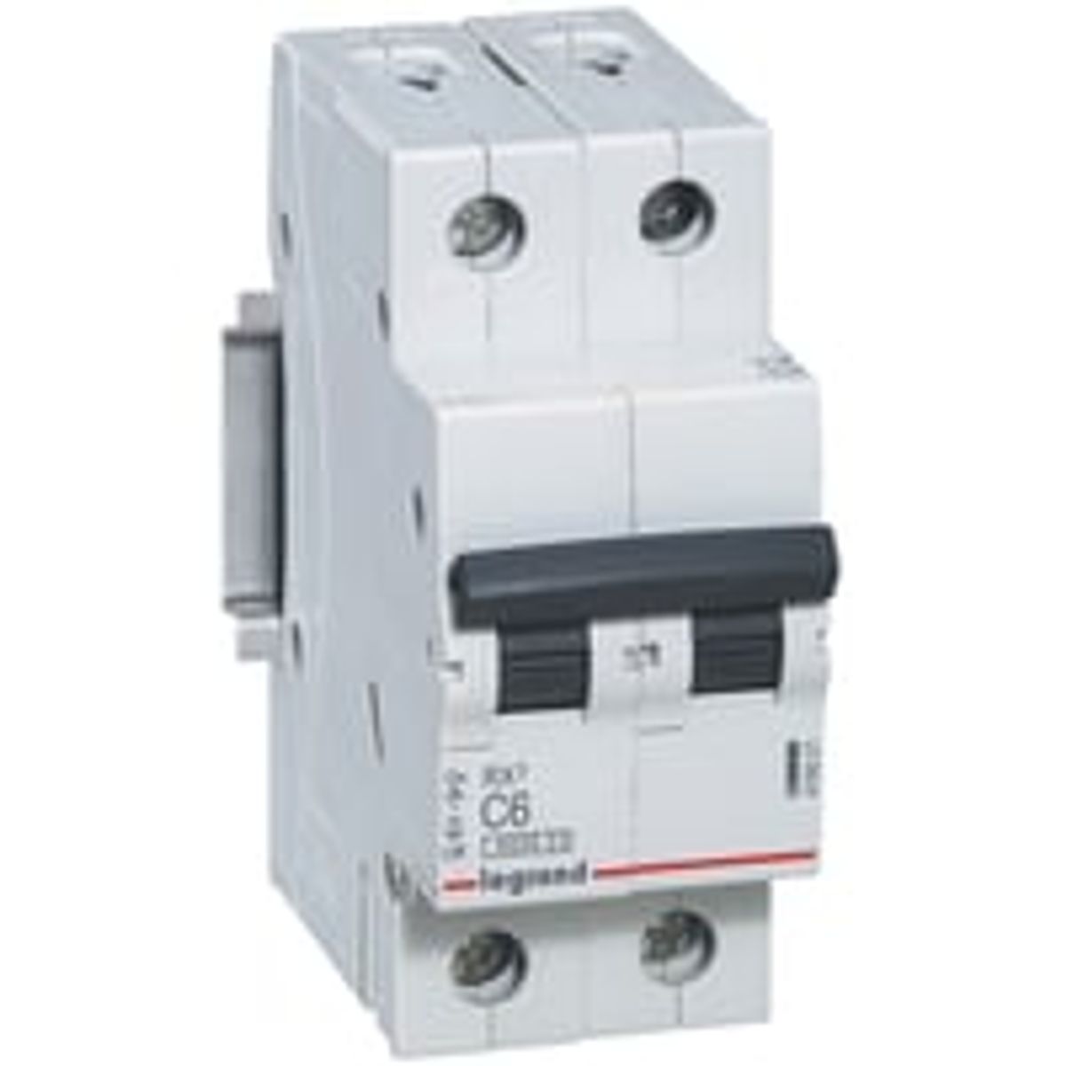 Legrand RX3 - Automatsikring, C 13A, 230/400Vac, 2P, 6kA, 2 modul