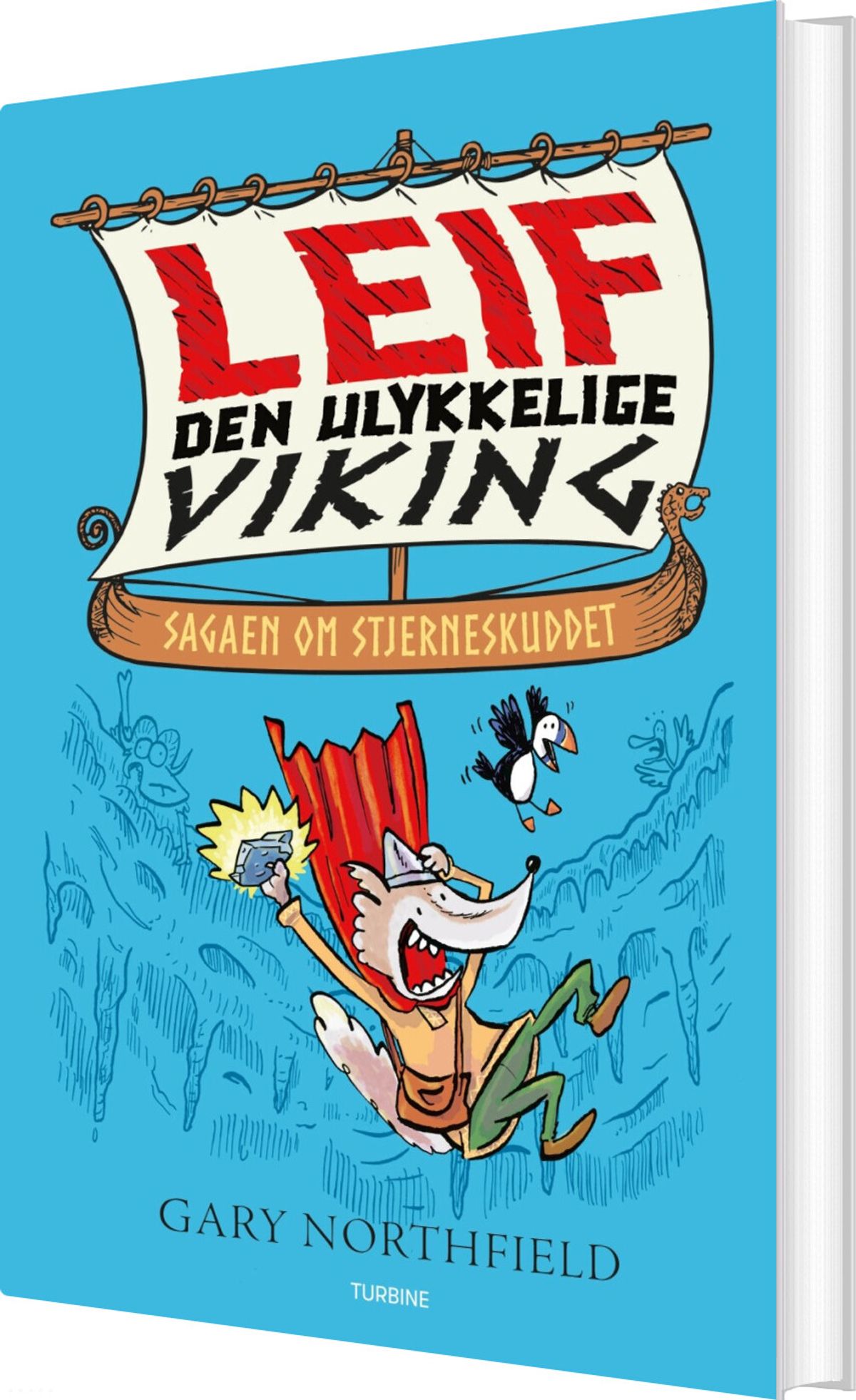 Leif Den Ulykkelige Viking. Sagaen Om Stjerneskuddet - Gary Northfield - Bog