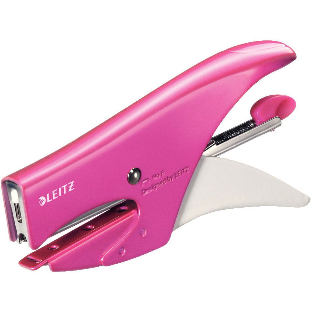 Leitz WOW Hæftetang 5547 pink Metal 15 ark