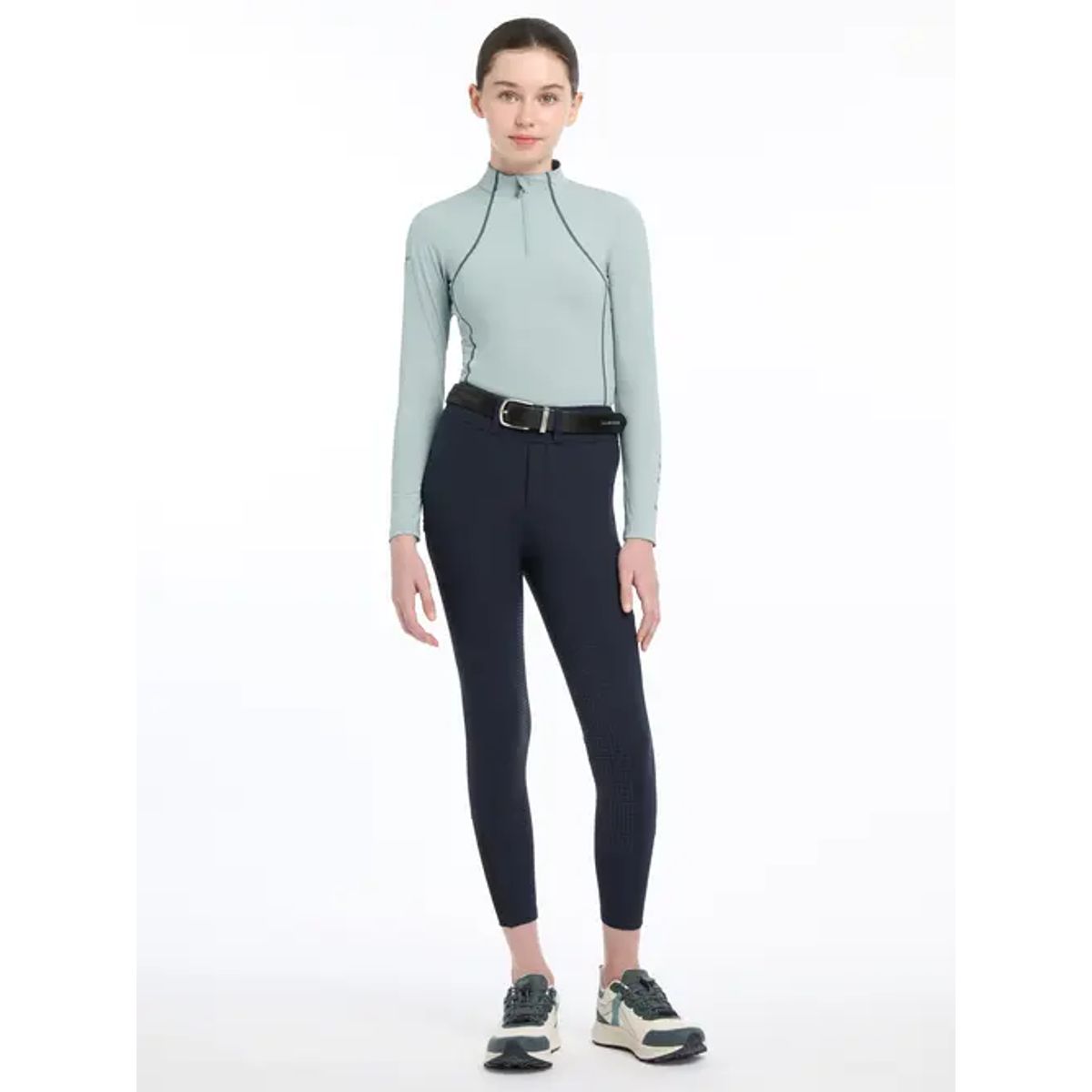 LeMieux AW24 Young Rider Ella vinter breggings Navy - 13-14 år