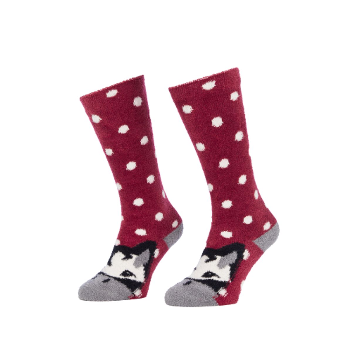 LeMieux Fluffy Character Socks Razzle