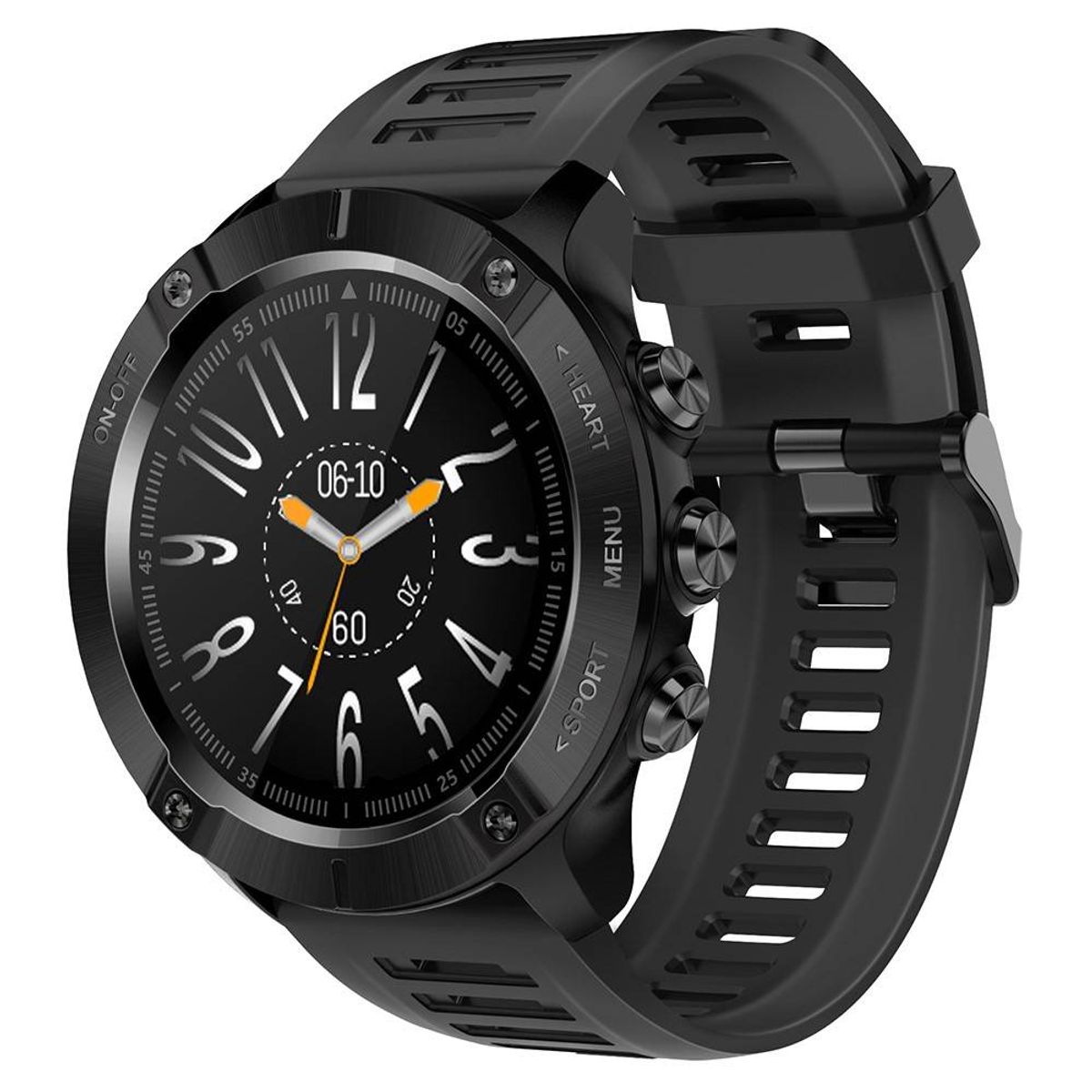 LEMONDA MC01 smartwatch - Bluetooth - Vandtæt - sports mode - APP MED DANSK SPROG - Sort