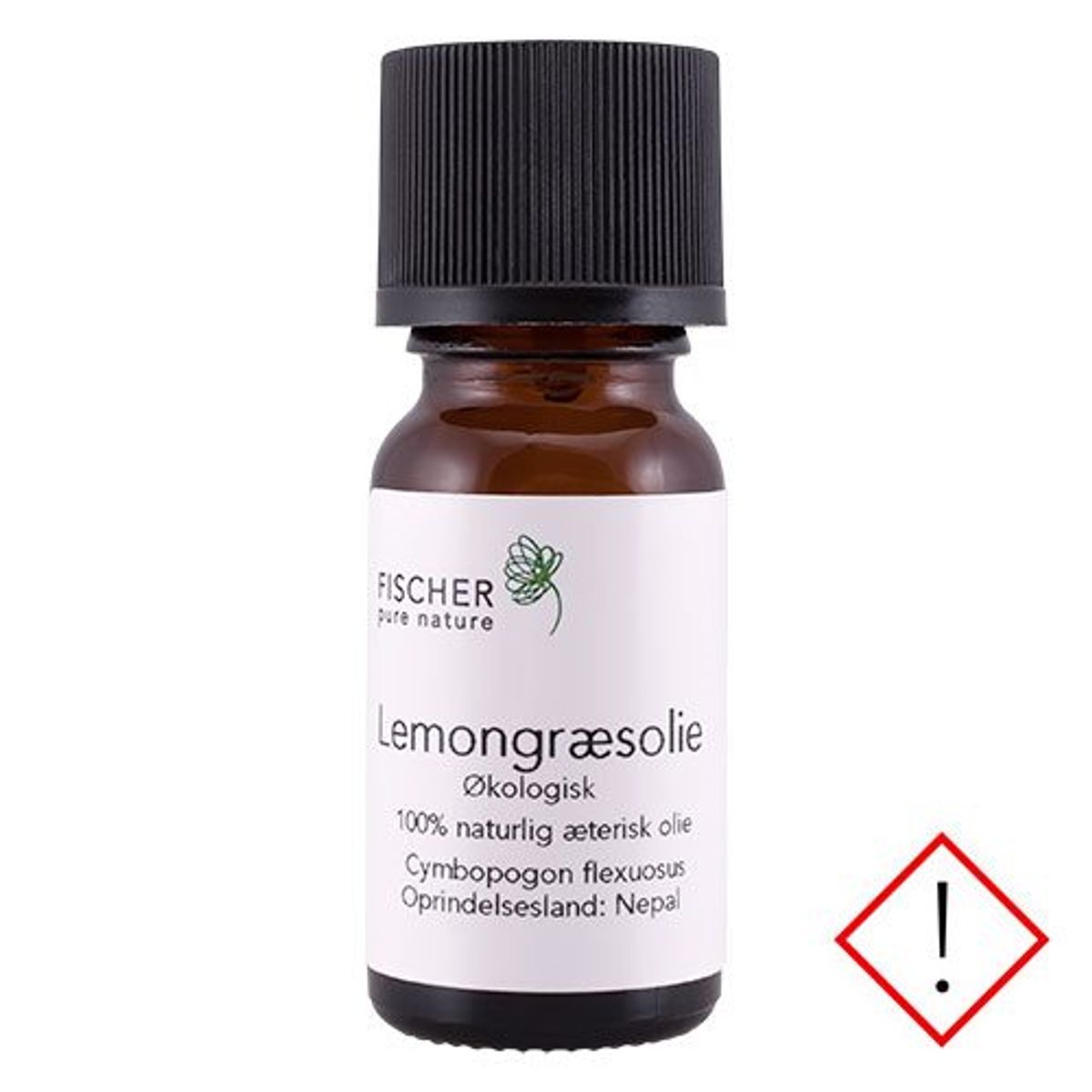 Lemongræsolie æterisk øko, 10 ml