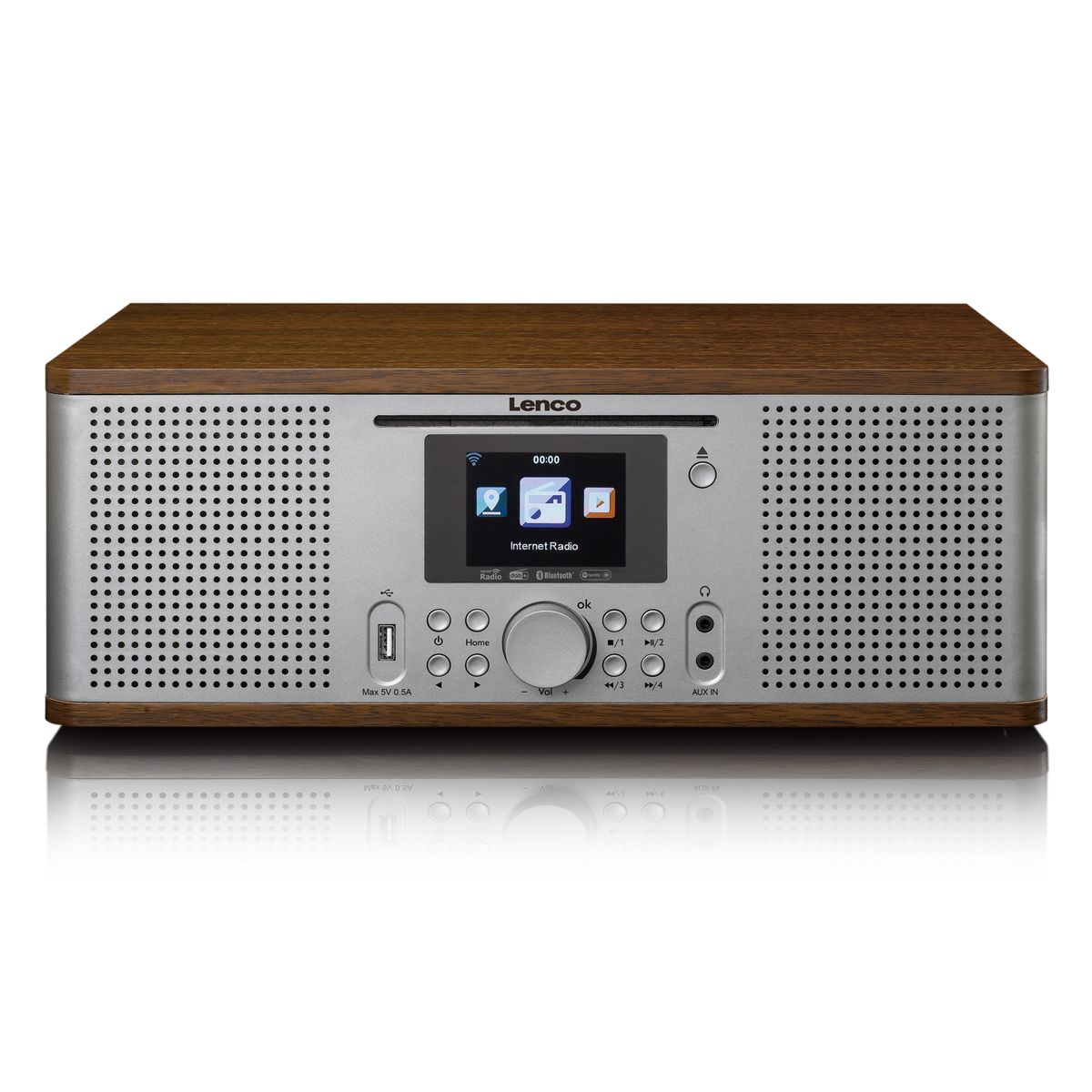 Lenco DIR-270 Internet Radio (Træ)