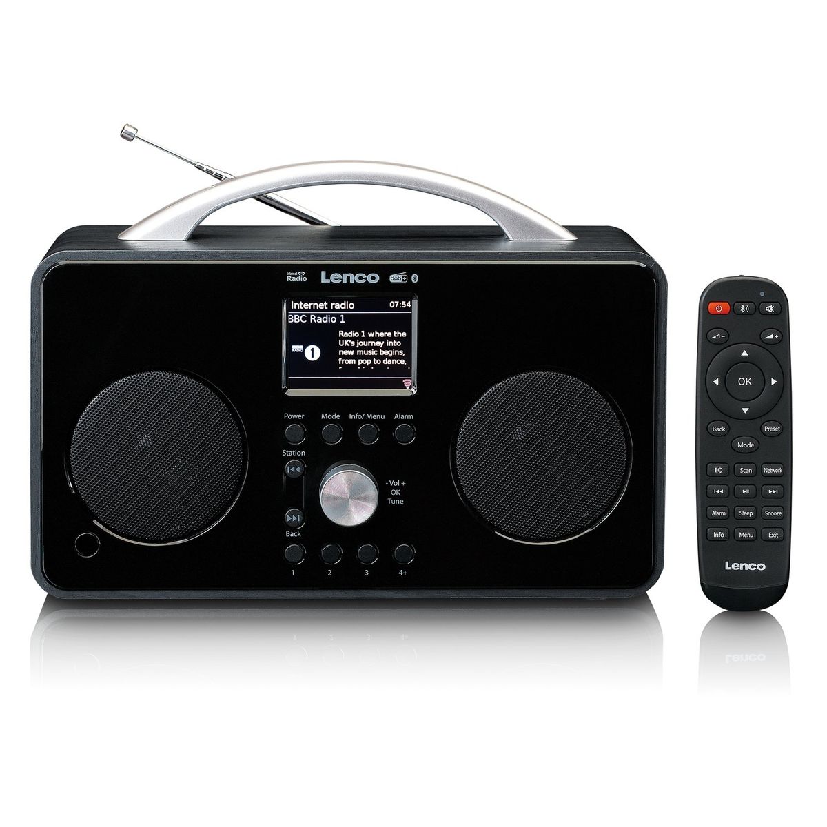 Lenco PIR-645 Internet Radio (Sort)