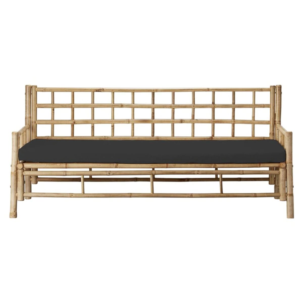 LENE BJERRE MANDISA LOUNGE SOFA BAMBUS NATUR/SORT - 80