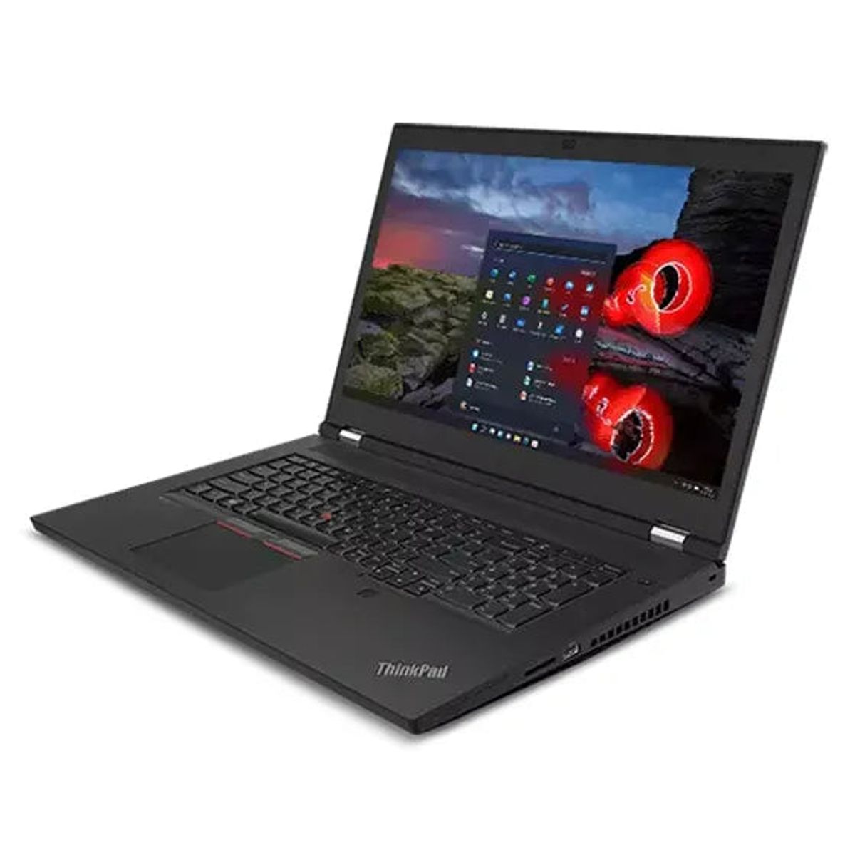 Lenovo ThinkPad P17 Gen 1 | 17" | i7 | 32GB | 512GB SSD | Nvidia Quadro RTX 3000 6GB - Brugt - Rimelig stand