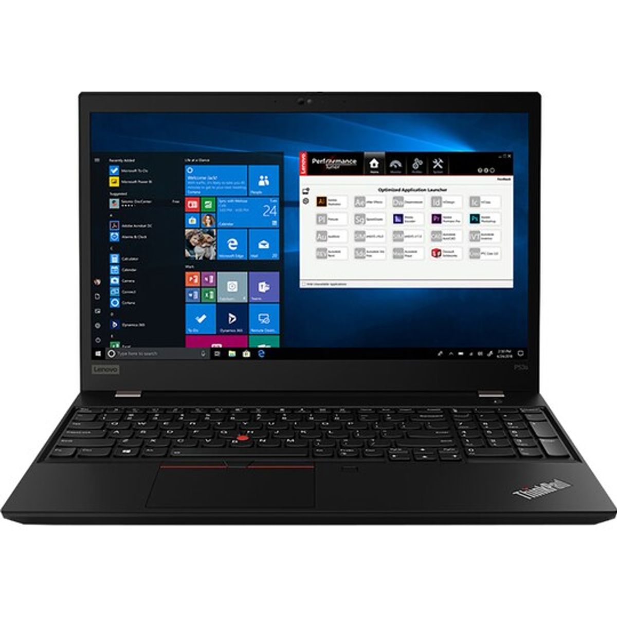 Lenovo ThinkPad P53s | 15,6" | i7 | 16GB | 512GB SSD | Nvidia Quadro P520 2GB - Brugt - Meget god stand