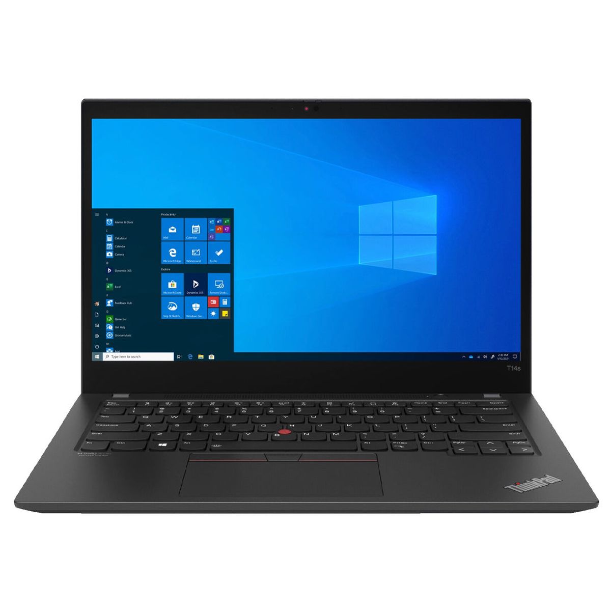 Lenovo ThinkPad T14s Gen 2 | 14" | i7 | 16GB | 256GB SSD - Brugt - Meget god stand