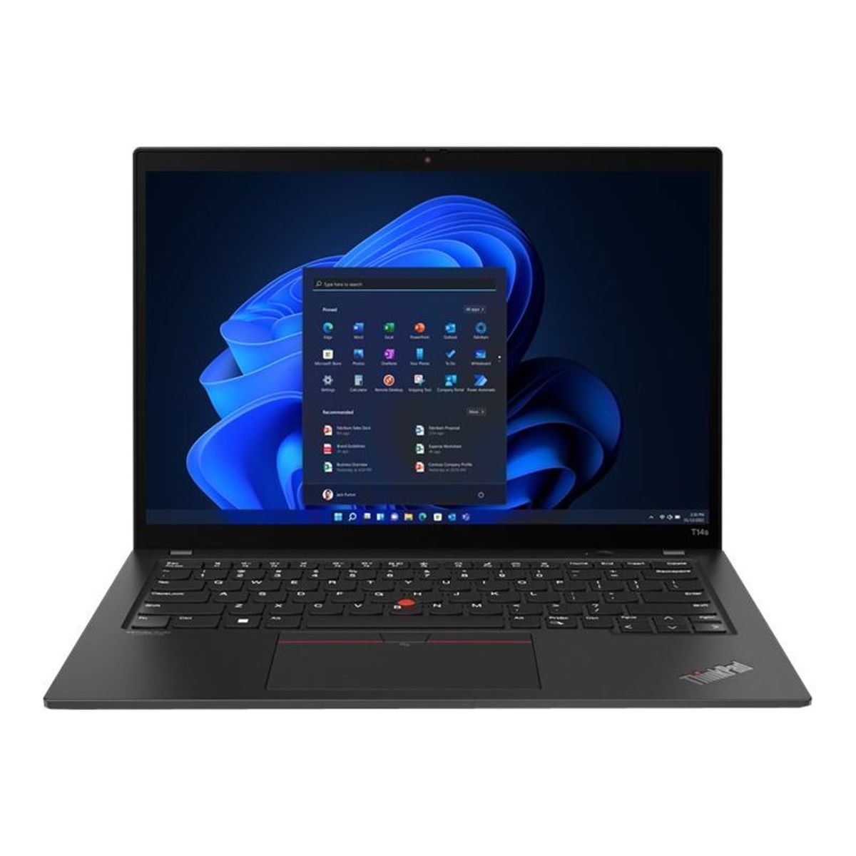 Lenovo ThinkPad T14s Gen 3 | 14" | i7 | 32GB | 512GB SSD - Brugt - Meget god stand