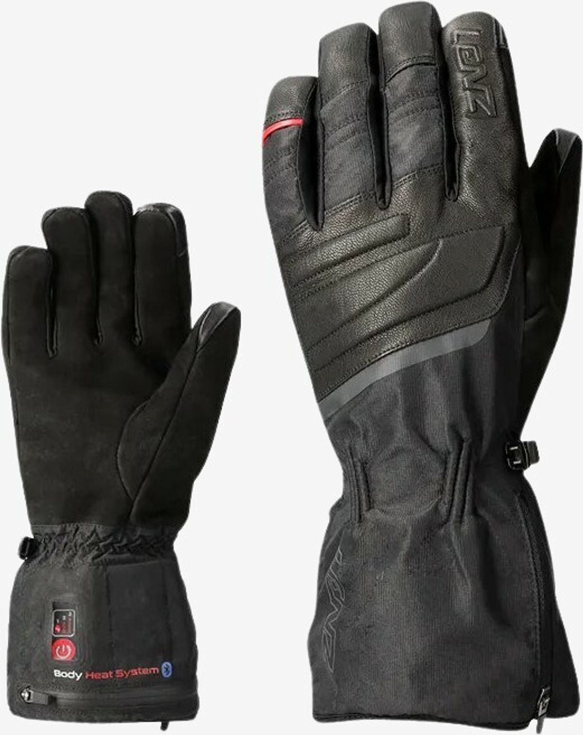 Lenz - Heat handske 6.0 Urban Finger Cap (Sort) - L