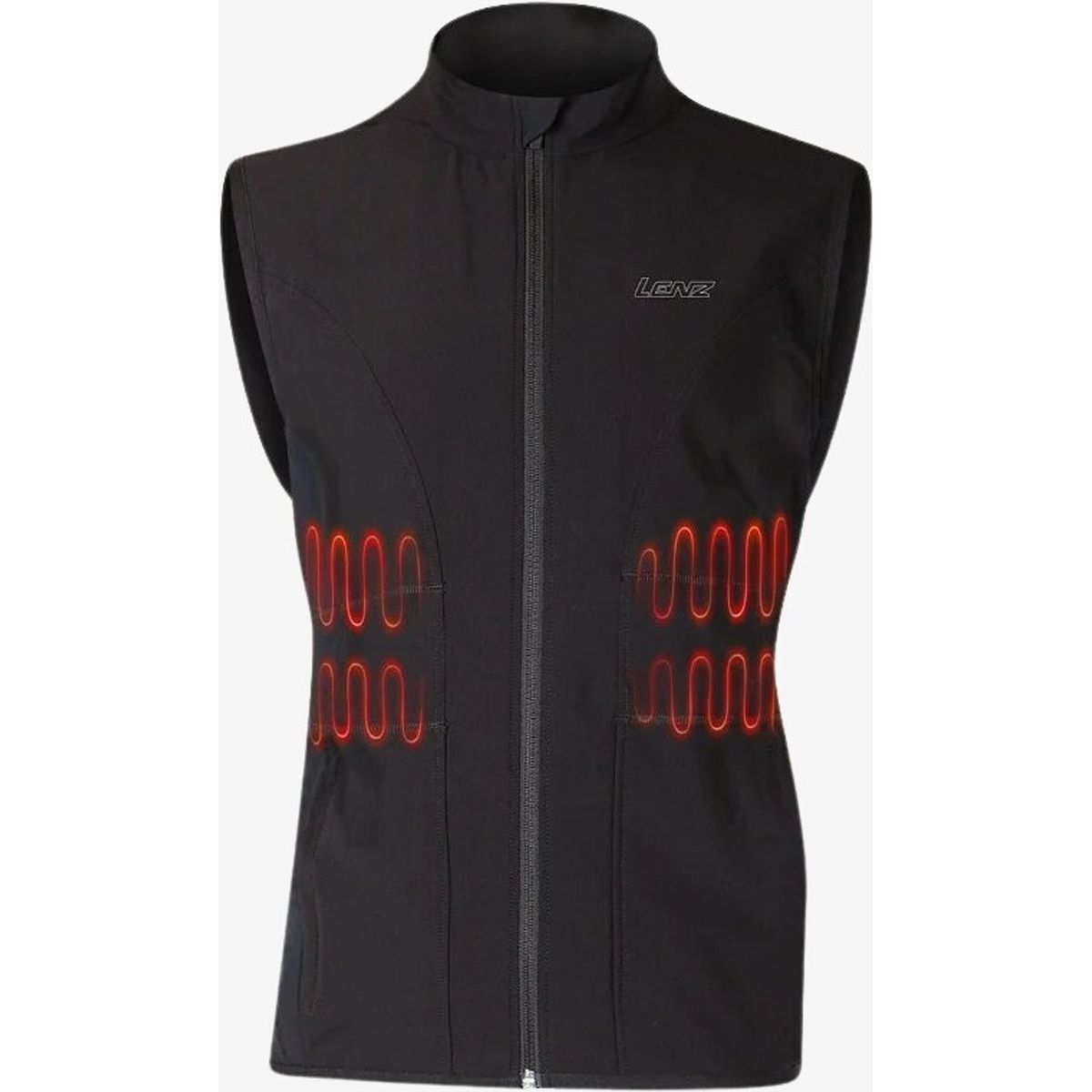 Lenz - Heat vest 1.0 til herrer (Sort) - 2XL