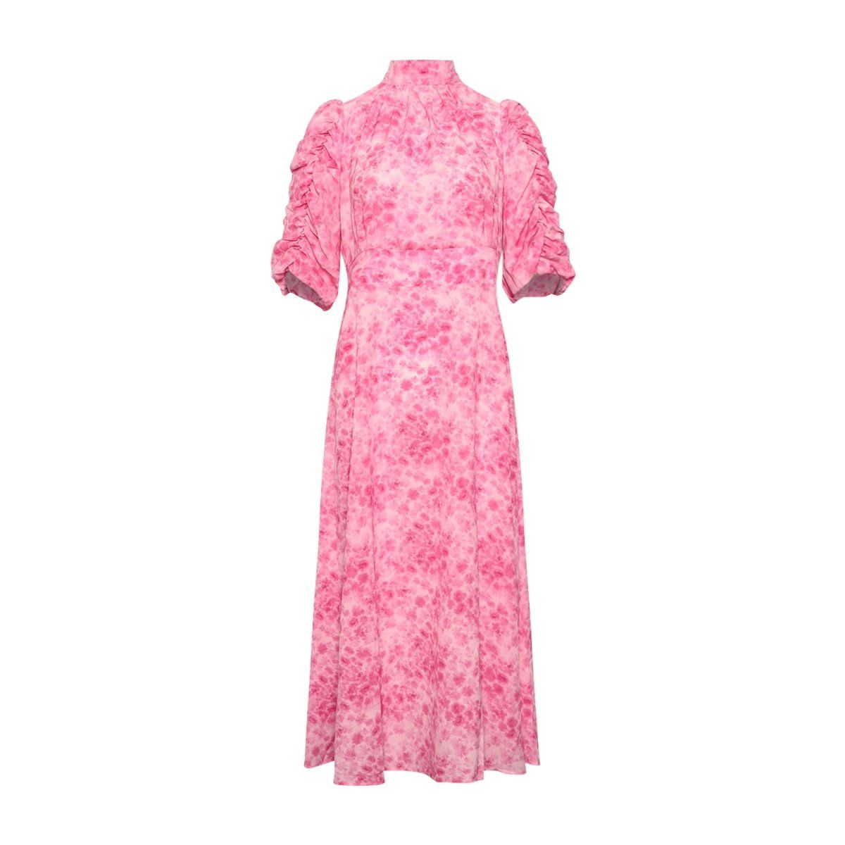 Leo Long Dress Trudy Pink Print L