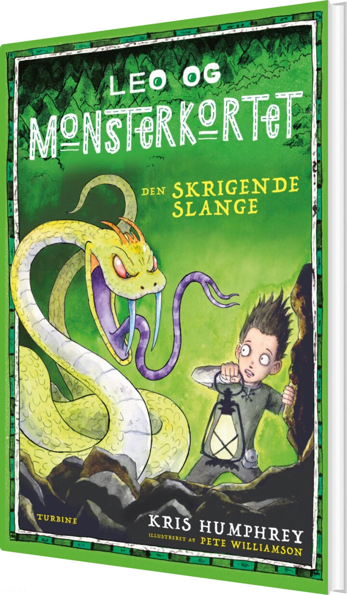 Leo Og Monsterkortet 4: Den Skrigende Slange - Kris Humphrey - Bog