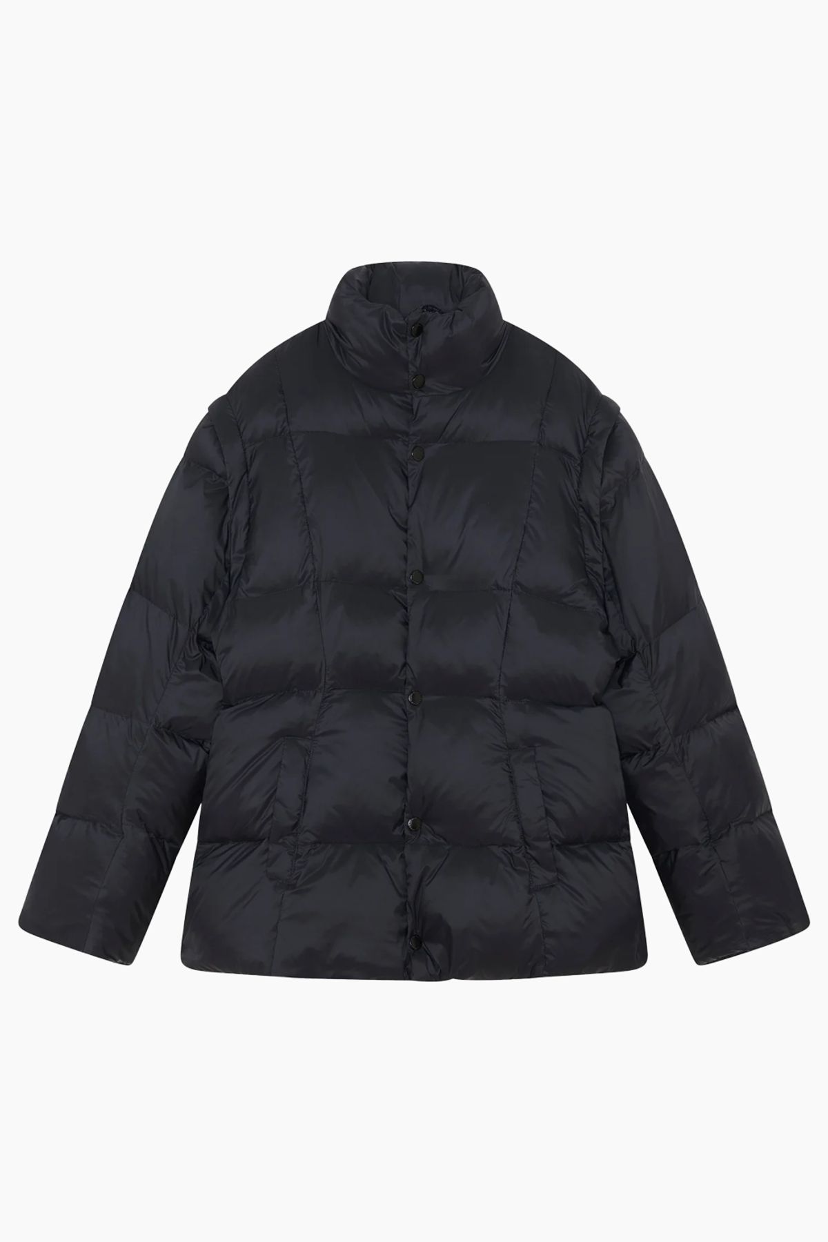 Leoni Short Padded Jacket - Black - Wood Wood - Sort L