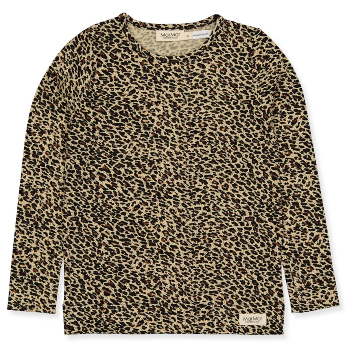 Leopard bluse (2 år/92 cm)