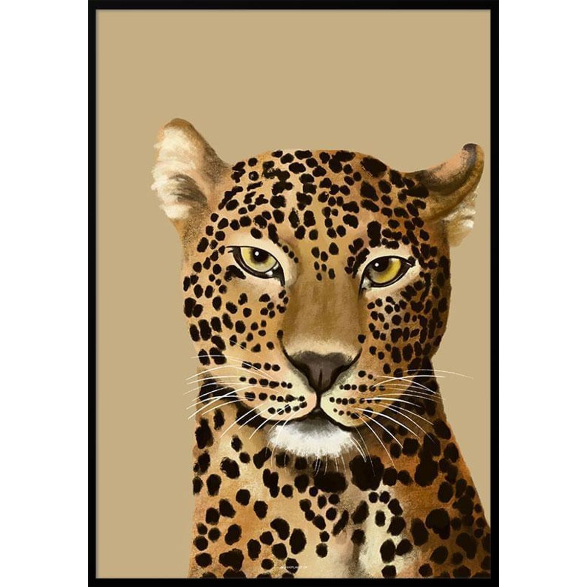 Leopard plakat