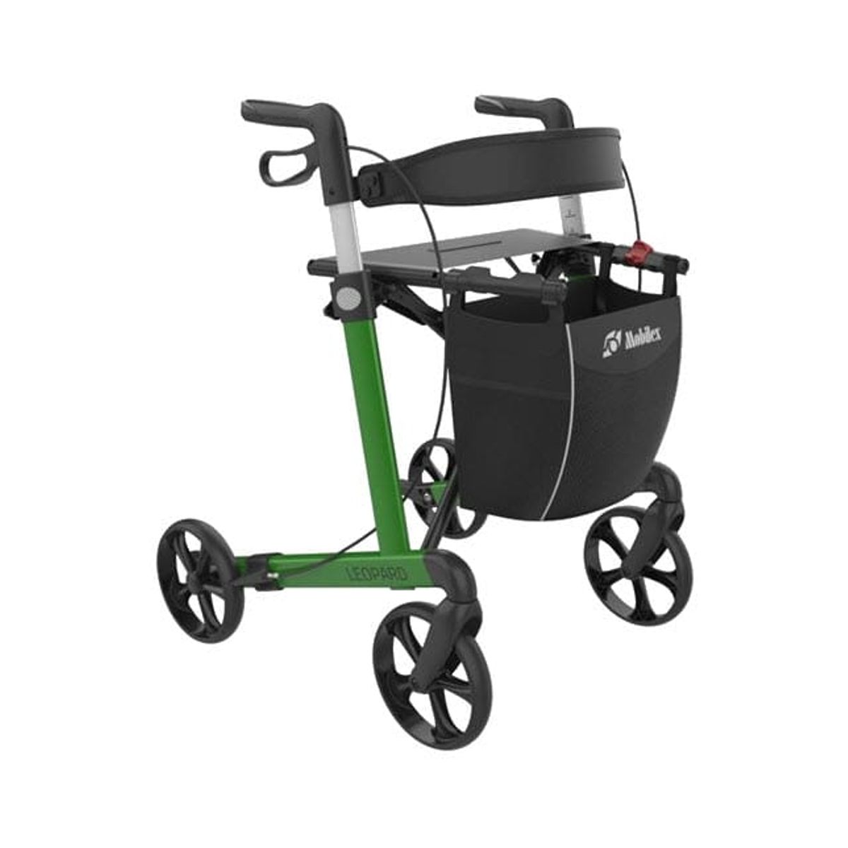 Leopard Rollator - Grøn - Standard