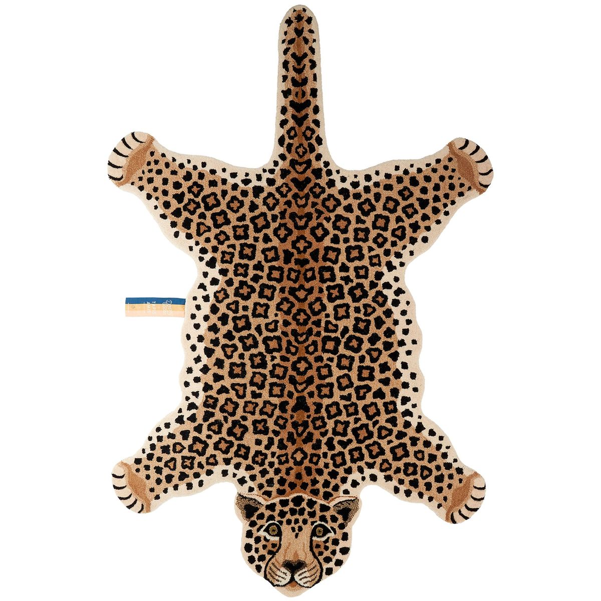 Leopard tæppe, Doing Goods - 250x160 cm