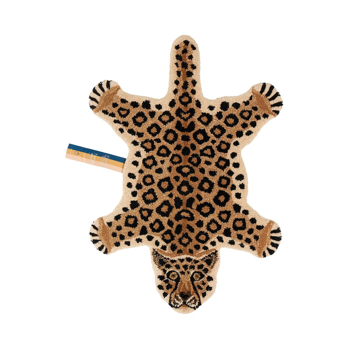 Leopard tæppe, Doing Goods - 92x63 cm