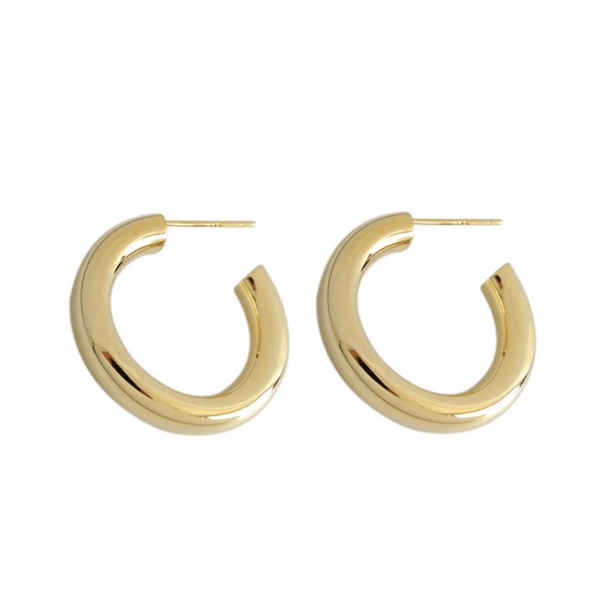 Lesley Hoops 18K Forgyldt