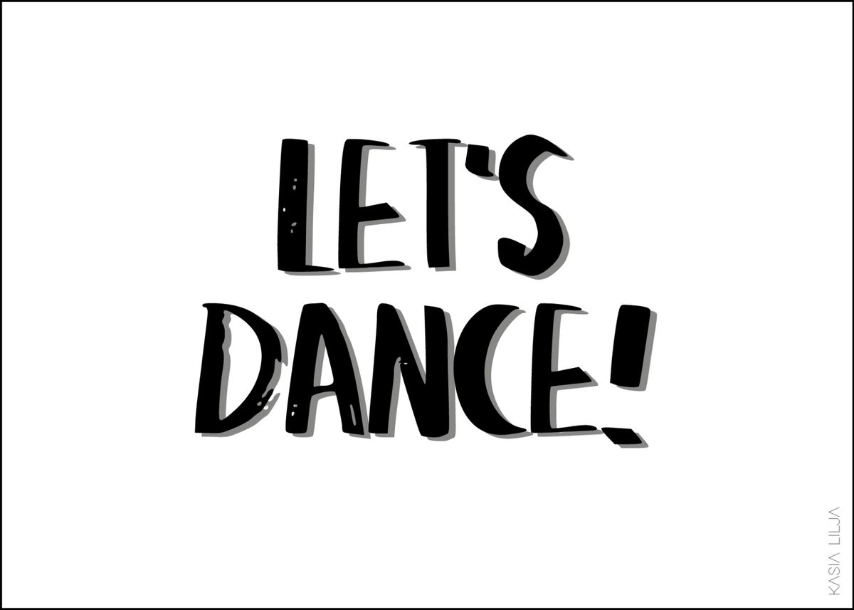 LET´S DANCE! / A6 kort