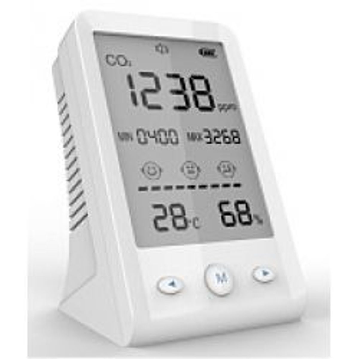 Levenhuk Wezzer Air MC10 Air Quality Monitor - Vejrstation