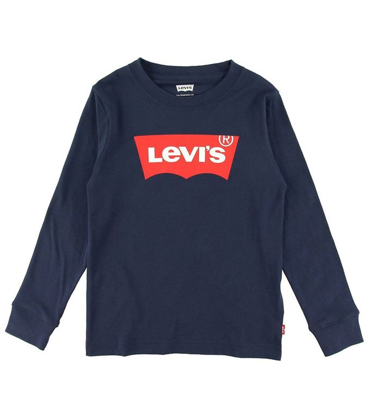 Levis Bluse - Batwing - Dress Blues m. Logo