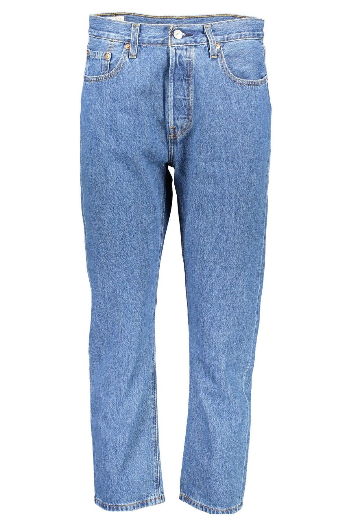 Levi's Chic Blue Cotton 5-Pocket Jeans for Dame