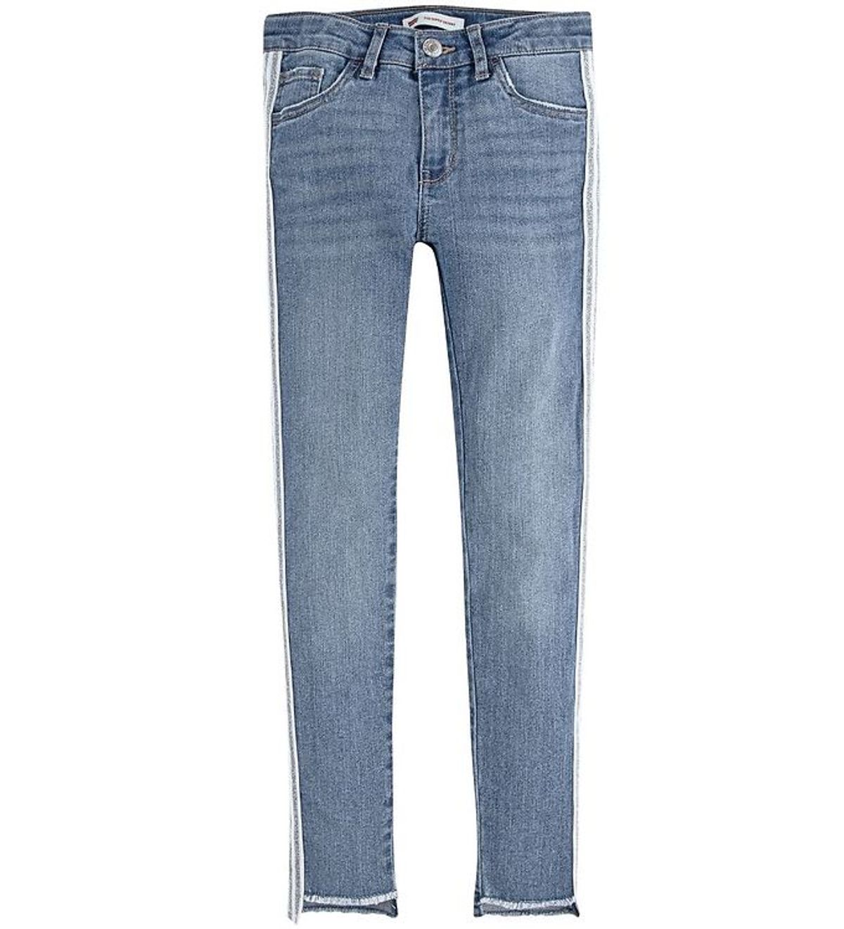 Levis Jeans - 710 Super Skinny - No Diggity m. Sølvstribe